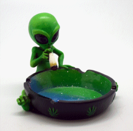 Alien Smoking Ashtray